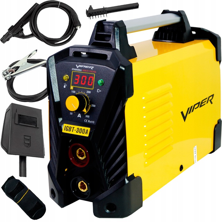 INVERTOROVÝ ZVÁRACÍ STROJ 300A SADA VIPER IGBT MMA